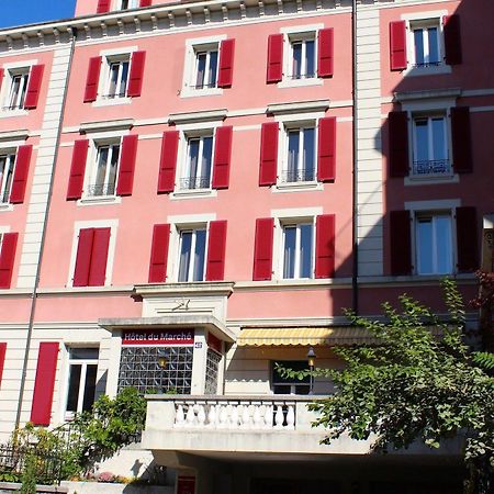 Hotel Du Marche Lausanne Exterior foto